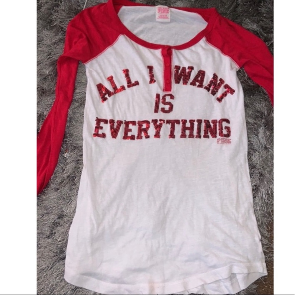 Pink pijama shirt from Victoria secret